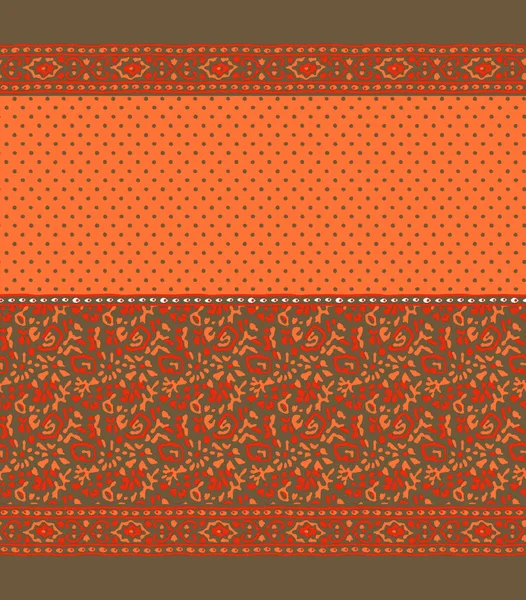 Digital Textile Ornaments Motif Multi Mixed Patterns Textile Print — ストック写真