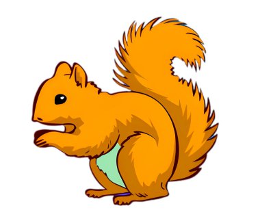 Bu, fındık yiyen bir sincabın çok güzel, çekici ve göz alıcı bir resmi..