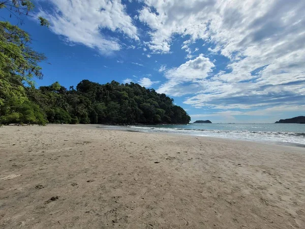 Beautiful Beach Pura Vida Manuel Antonio Costa Rica — Foto de Stock