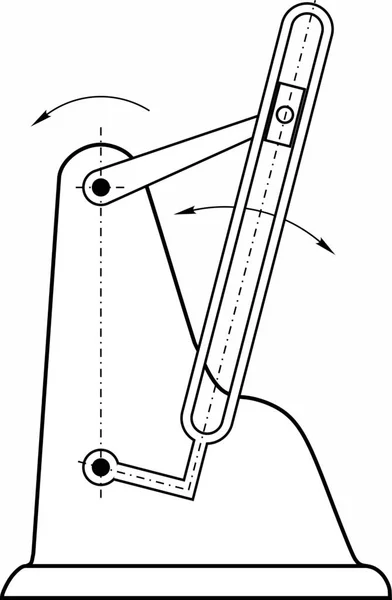 Ejemplos Diferentes Mecanismos Utilizados Diferentes Máquinas Instrumentos Dispositivos — Vector de stock