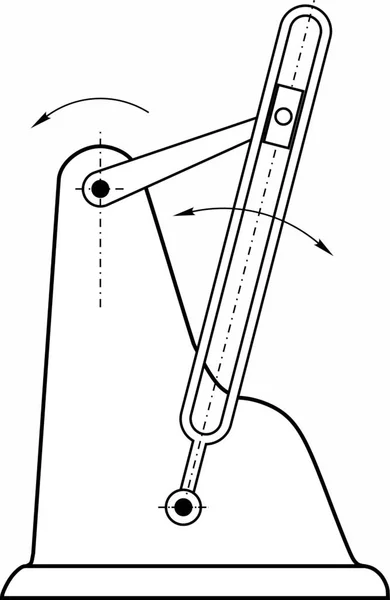 Ejemplos Diferentes Mecanismos Utilizados Diferentes Máquinas Instrumentos Dispositivos — Archivo Imágenes Vectoriales