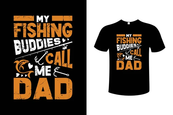 Fishing Vector Illustration T-Shirt Design Template
