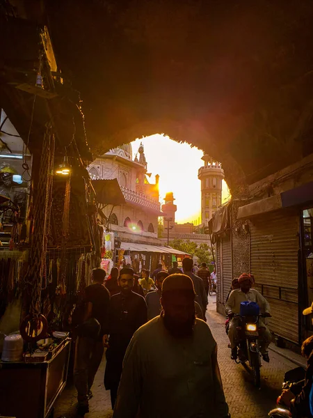 Entrance into the walled city of Lahore, the most ancient part of the city.