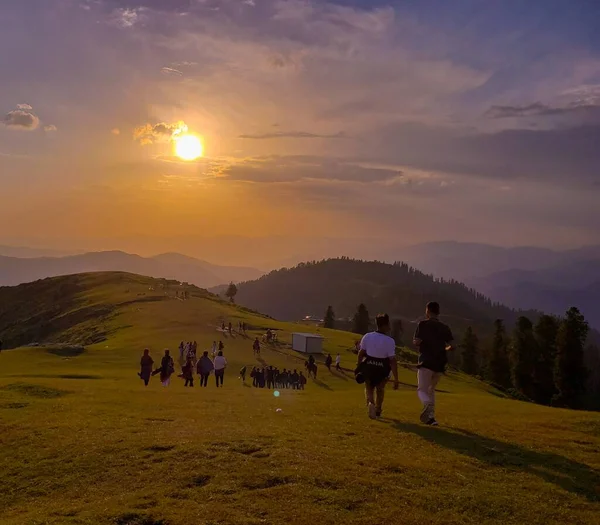 Landscape of Tolipeer Hillstation in Azad Kashmir.