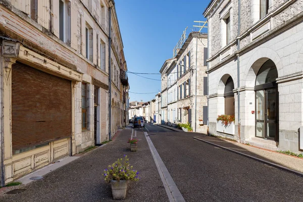 Monflanquin France October 2021 Architectural Detail Typical Houses City Center — Stock Photo, Image