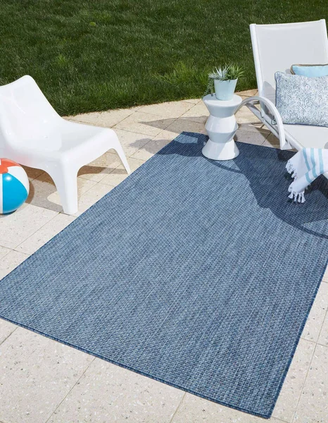 Modern outdoor area rug texture design.