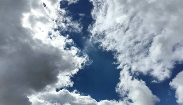 Clear Sky Clouds Heavy Rain — Fotografia de Stock