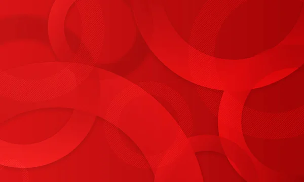 Red Modern Circle Geometric Abstract Background — Foto de Stock