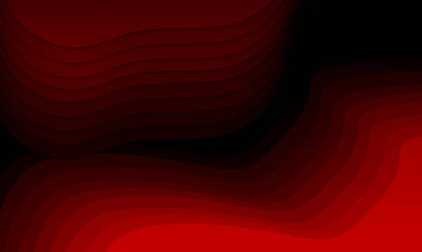 Red Wave Horizontal Background — Stock Photo, Image