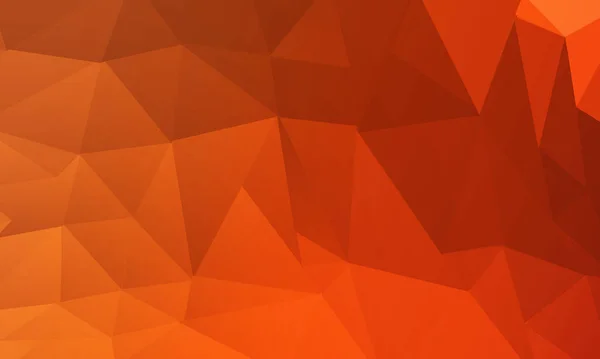 Abstract Orange Black Low Poly Background — Foto de Stock