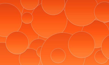 Tech geometric background with abstract circles