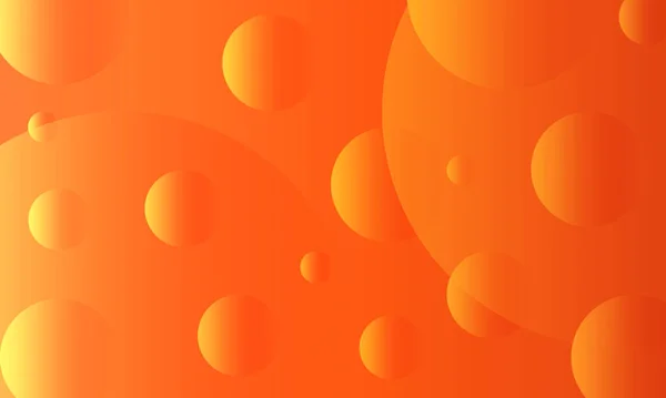 Modern and trendy abstract background with gradient color circles