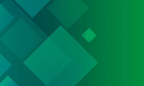 Creative and Trendy Abstract Square Green Background