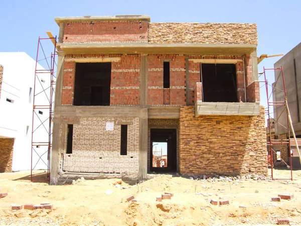 Editorial construction Photo, shot is selective focus with shallow depth of field. Photo taken at Cairo Egypt on 13 May 2010