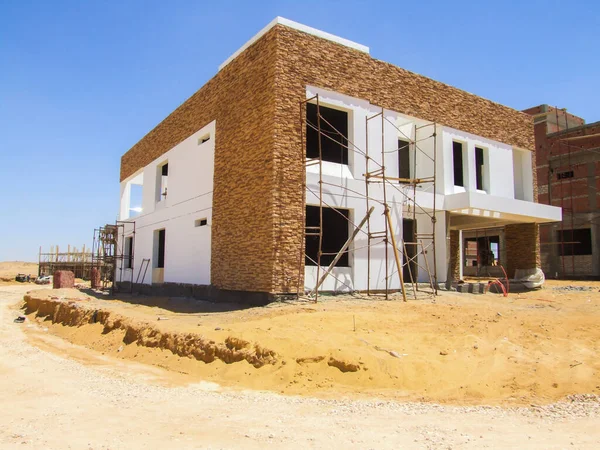 Editorial construction Photo, shot is selective focus with shallow depth of field. Photo taken at Cairo Egypt on 13 May 2010