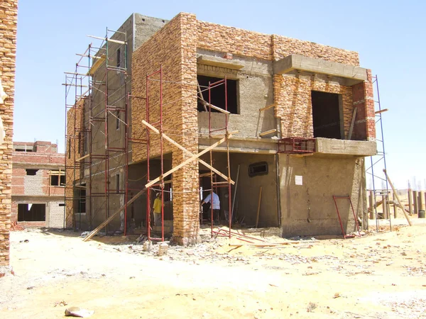 Editorial construction Photo, shot is selective focus with shallow depth of field. Photo taken at Cairo Egypt on 13 May 2010