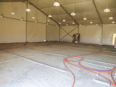 Editorial construction Photo, shot is selective focus with shallow depth of field. Photo taken at Cairo Egypt on 13 May 2010