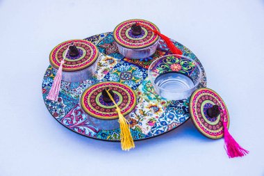 Handmade items out of cnc cutting laser machine. Photo is selective focus with shallow depth of field. Shot taken at Cairo Egypt