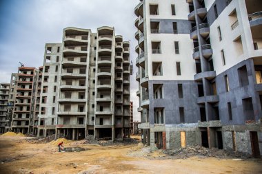 construction Photo, shot is selective focus with shallow depth o