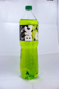 Illustrative Editorial branded photography, Big Cola, shot is selective focus with shallow depth of field. Photos taken at Cairo Egypt on 21 January 2016