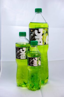 Illustrative Editorial branded photography, Big Cola, shot is selective focus with shallow depth of field. Photos taken at Cairo Egypt on 21 January 2016