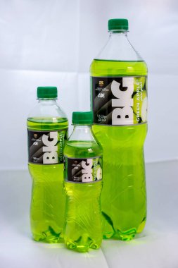 Illustrative Editorial branded photography, Big Cola, shot is selective focus with shallow depth of field. Photos taken at Cairo Egypt on 21 January 2016