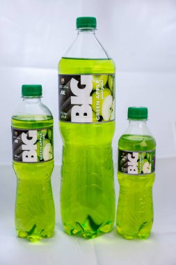 Illustrative Editorial branded photography, Big Cola, shot is selective focus with shallow depth of field. Photos taken at Cairo Egypt on 21 January 2016