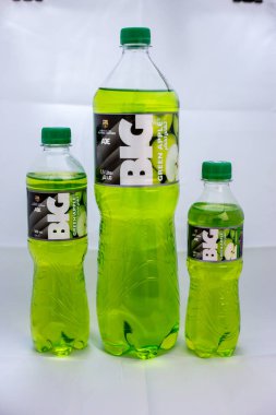 Illustrative Editorial branded photography, Big Cola, shot is selective focus with shallow depth of field. Photos taken at Cairo Egypt on 21 January 2016
