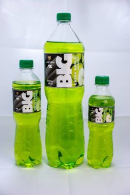 Illustrative Editorial branded photography, Big Cola, shot is selective focus with shallow depth of field. Photos taken at Cairo Egypt on 21 January 2016