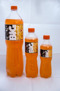 Illustrative Editorial branded photography, Big Cola, shot is selective focus with shallow depth of field. Photos taken at Cairo Egypt on 21 January 2016