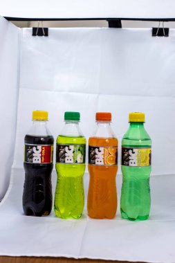 Illustrative Editorial branded photography, Big Cola, shot is selective focus with shallow depth of field. Photos taken at Cairo Egypt on 21 January 2016