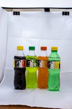 Illustrative Editorial branded photography, Big Cola, shot is selective focus with shallow depth of field. Photos taken at Cairo Egypt on 21 January 2016