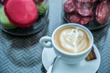 Coffee day shot, Photo is selective focus with shallow depth of field. Taken at Cairo Egypt on 18 November 2016.
