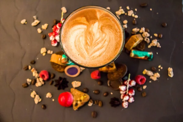 Coffee day shot and coffee maker, Photo is selective focus with shallow depth of field. Taken at Cairo Egypt on 27 September 2017.