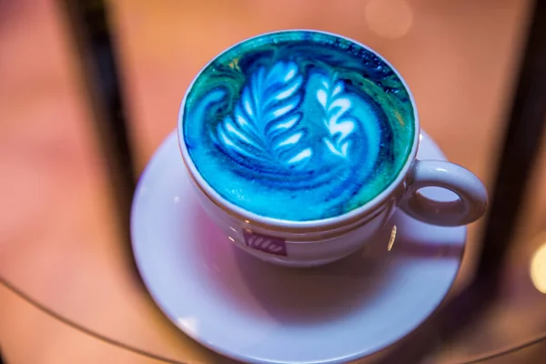Kawa Dzień Strzał Ekspres Kawy Zdjęcie Jest Selektywne Ostrość Płytkiej — Zdjęcie stockowe