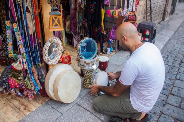 Foto Editorial Para Calle Moez Fátima Islámica Cairo Zona Mezquita — Foto de Stock