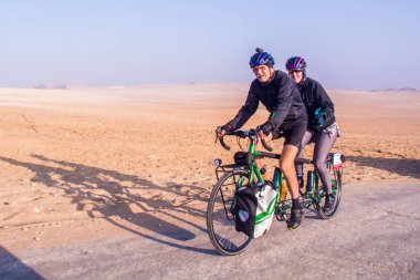 Kahire 'den Cape Town' a bisiklet turu 7 Ocak 2018 'de Kahire Mısır' da gerçekleşti.