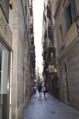 street cafe and architecture, italy