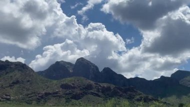Mountain peaks in New Mexico