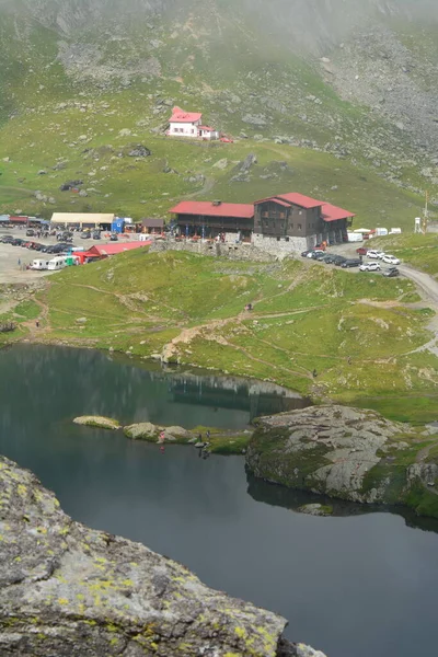 Casa Balea Lake Fagaras Romania — 스톡 사진