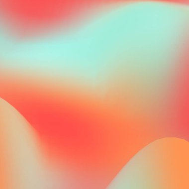 Renkli gradyan ile soyut arkaplan. Modern hareketin 2d illüstrasyonu.