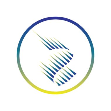 aurora logo design icon illustration vector template