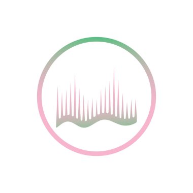 aurora logo design icon illustration vector template