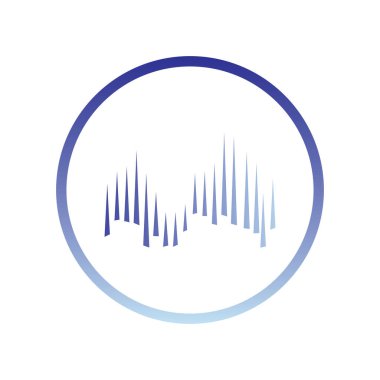 aurora logo design icon illustration vector template