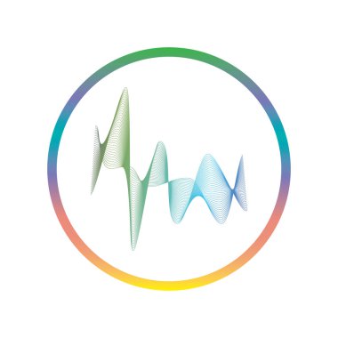 aurora logo design icon illustration vector template