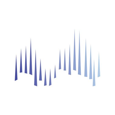 aurora logo design icon illustration vector template