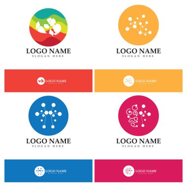  Beyin logosu konsept vektörü, Sağlık Beyni Nabzı logosu, Beyin Bakımı logo şablonu vektörü dizayn eder