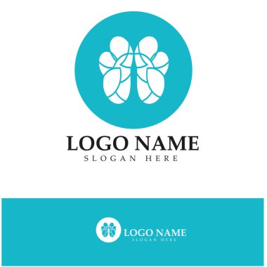  Beyin logosu konsept vektörü, Sağlık Beyni Nabzı logosu, Beyin Bakımı logo şablonu vektörü dizayn eder