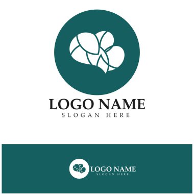  Beyin logosu konsept vektörü, Sağlık Beyni Nabzı logosu, Beyin Bakımı logo şablonu vektörü dizayn eder