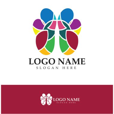  Beyin logosu konsept vektörü, Sağlık Beyni Nabzı logosu, Beyin Bakımı logo şablonu vektörü dizayn eder